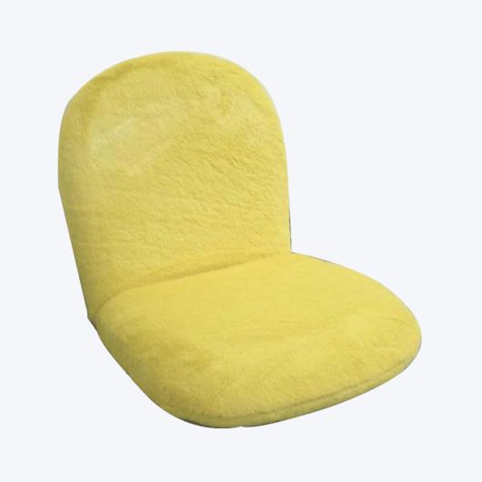 Candy farge rund rygg sammenleggbar hvilestol gulv stol 6 ryggstøtte 172K