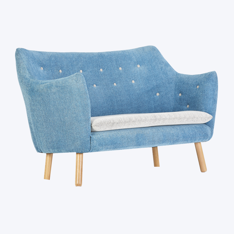 Designer lounge lenestol tre føtter 2 seter sofa GK88-2P